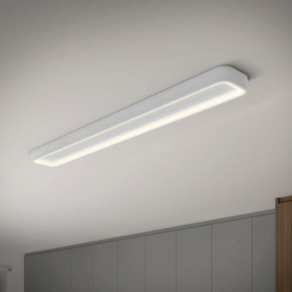 Aiden 48 in. LED modern flush mount light 5 CCT