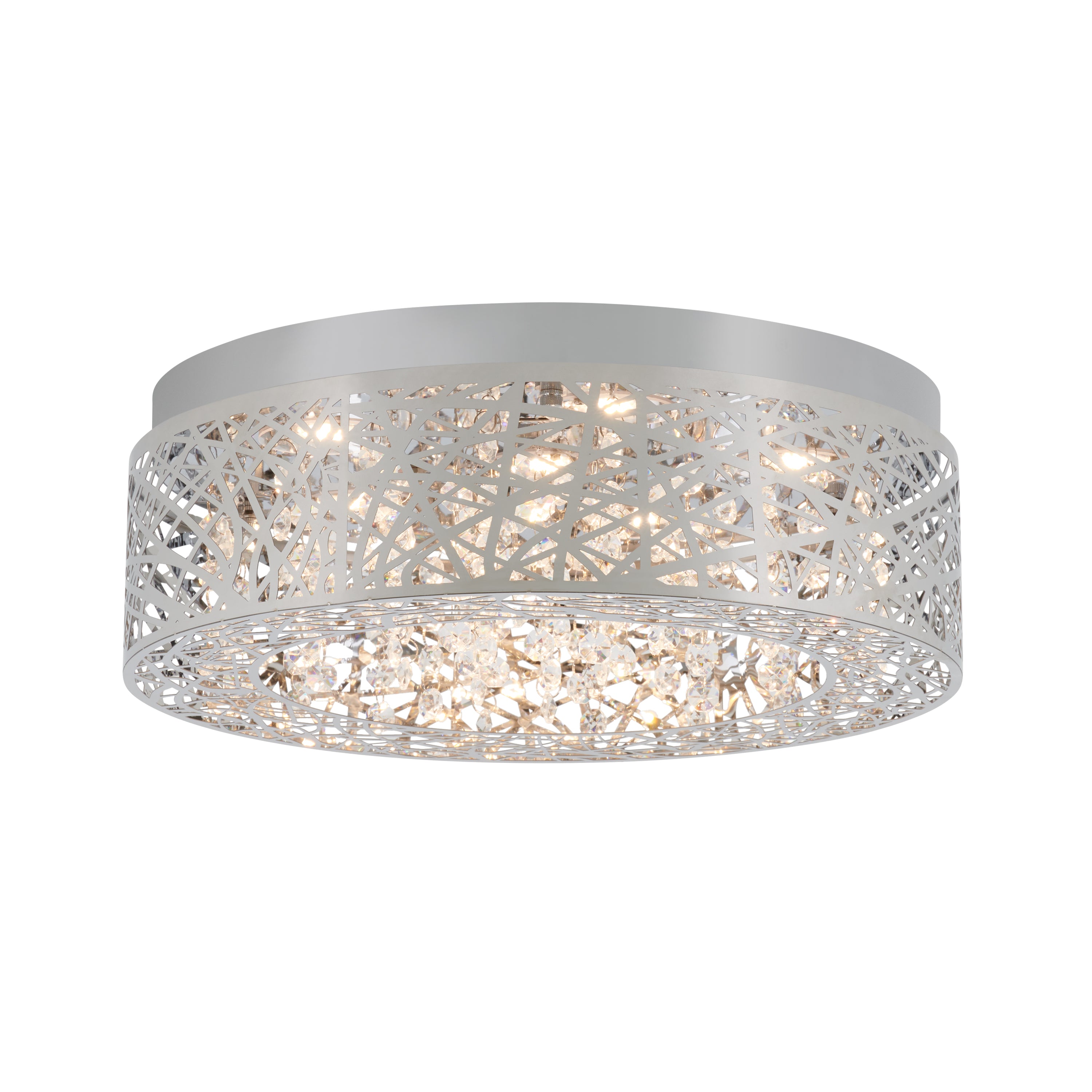 Crystal Nest LED Flush Mount
