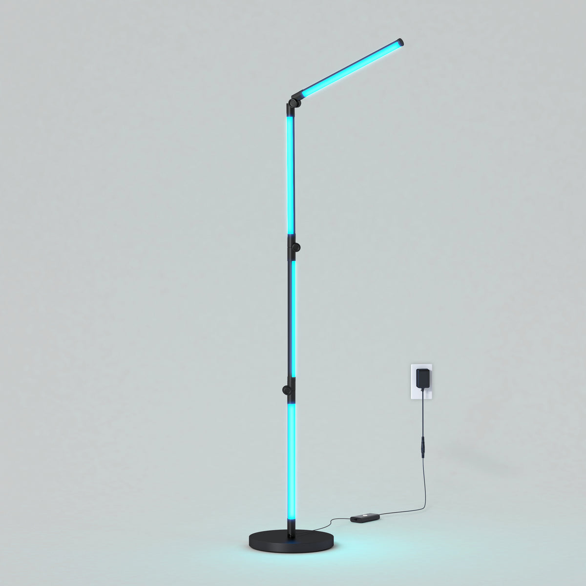 Fitch smart foldable RGB LED gaming floor lamp