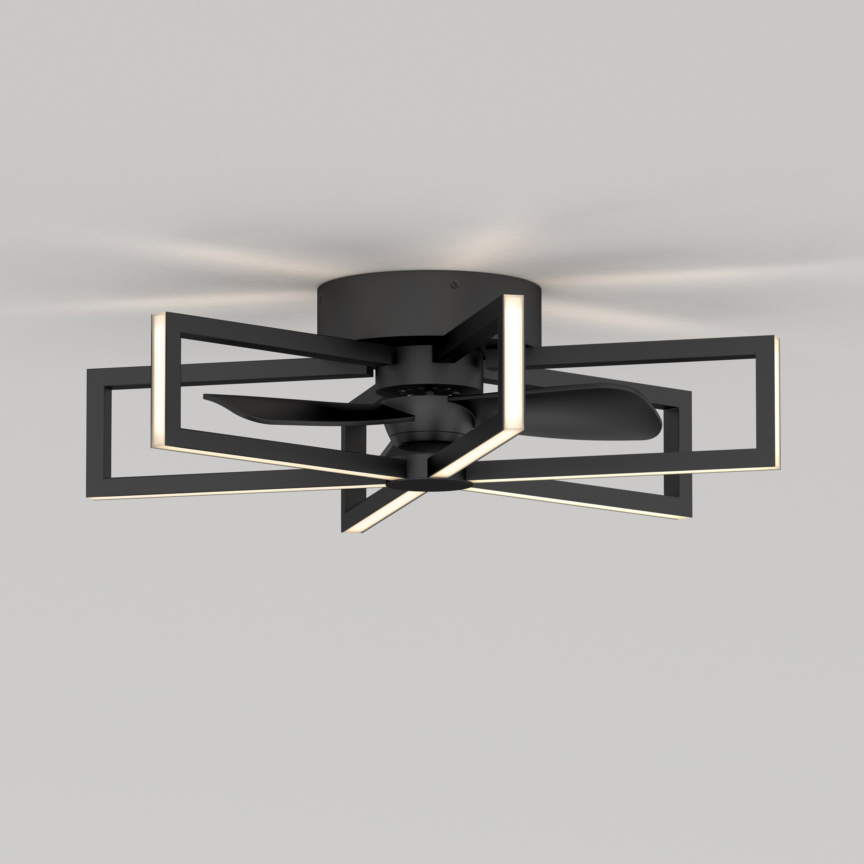 Swirl 26 in. LED modern ceiling fan - Thumbnail 3