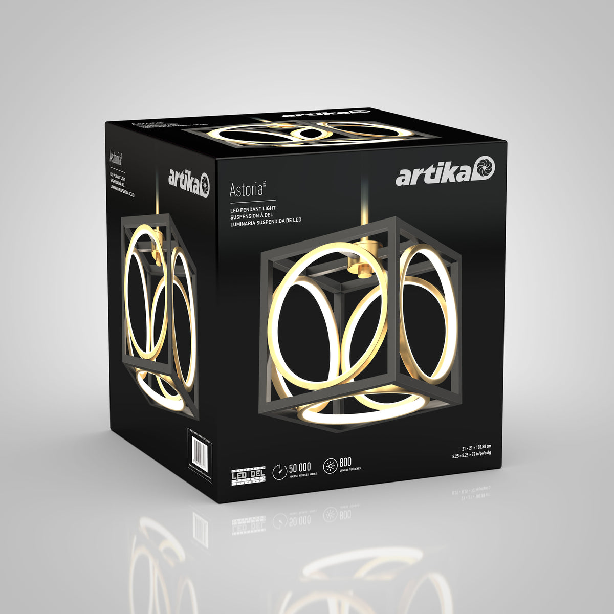 Astoria LED modern pendant light