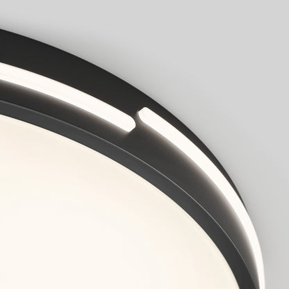 Delray 15.7 in. LED modern flush mount light 5 CCT