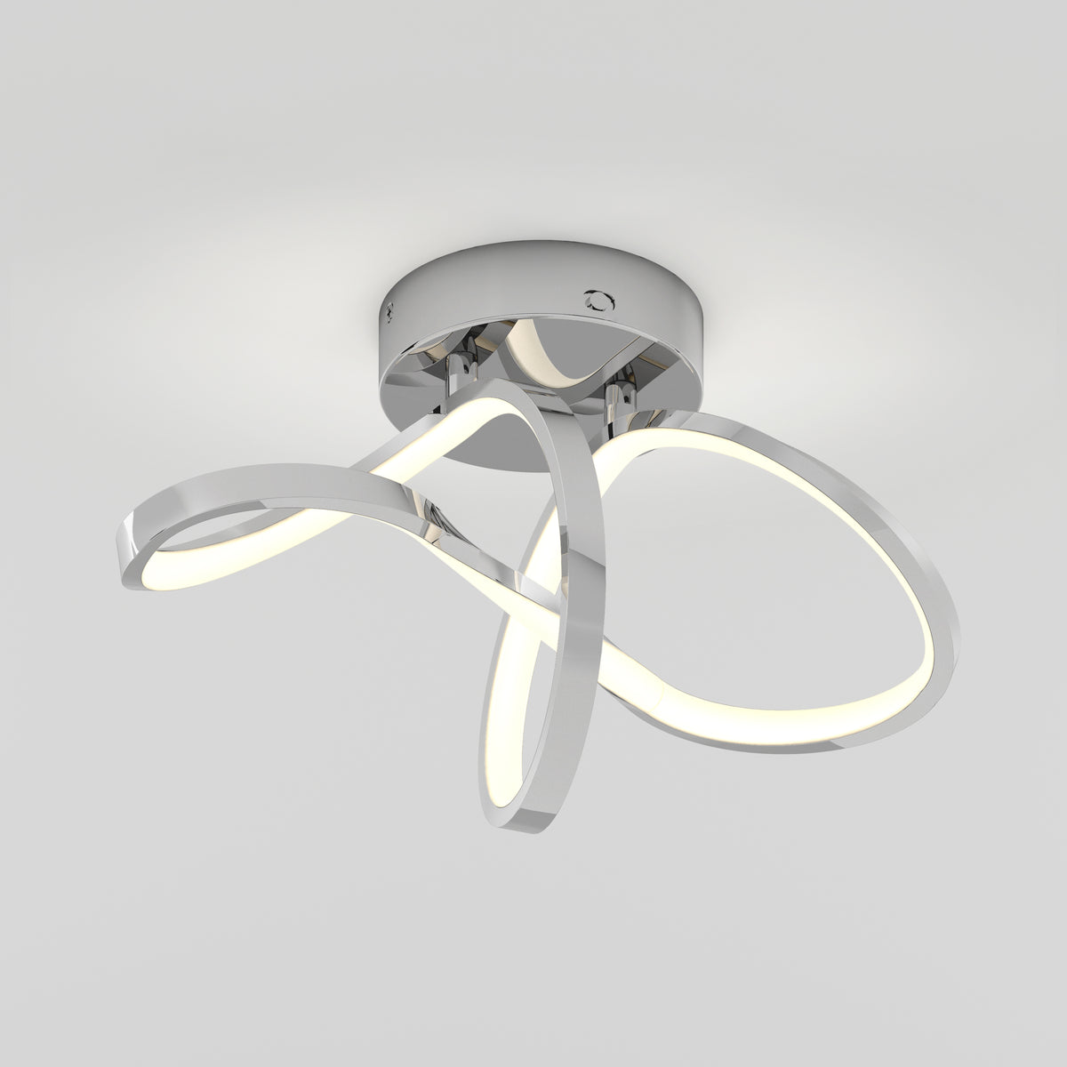 Loop luz de techo LED moderna empotrada 35 x 17 cm (14 x 7 in.) 3 CCT