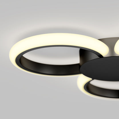 Nyala 15 in. LED flush mount light 5CCT