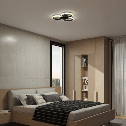 Nyala 15 in. LED flush mount light 5CCT