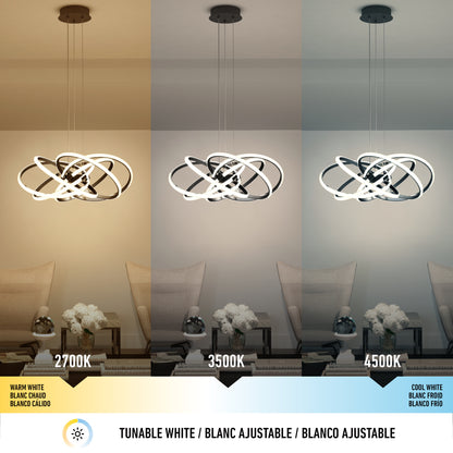 Maelstrom LED pendant light
