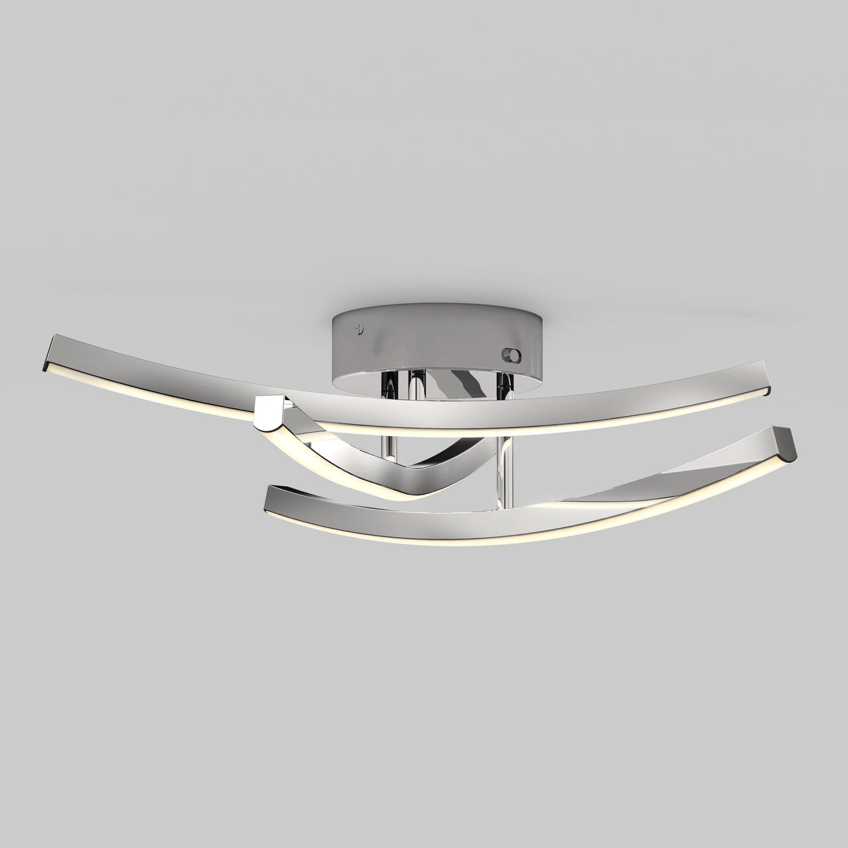 Orly luz de techo LED moderna empotrada 45 cm (18 in.) 3 CCT