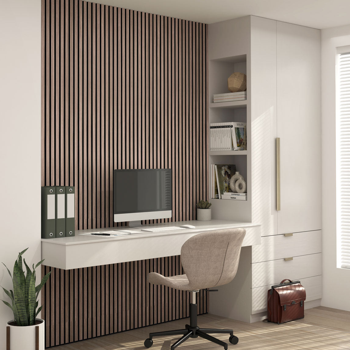 Sonolok sound-absorbing wall panel kit - pack of 6
