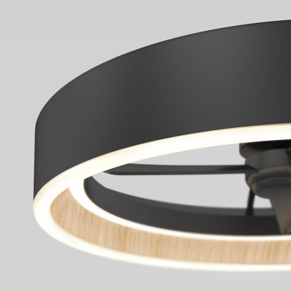 Alton 24 in. LED modern ceiling fan 3 speeds - with remote