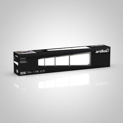 Subway LED modern bathroom vanity light