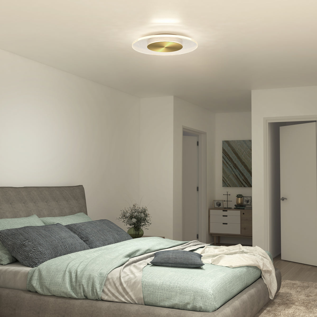 Essence Disk LED flush mount