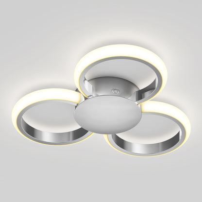 Nyala 15 in. LED flush mount light 5CCT
