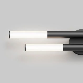 Artika Boro 27-in 2-Light LED Vanity Light offers modern style and versatile 5 CCT lighting, ideal for contemporary bathrooms.