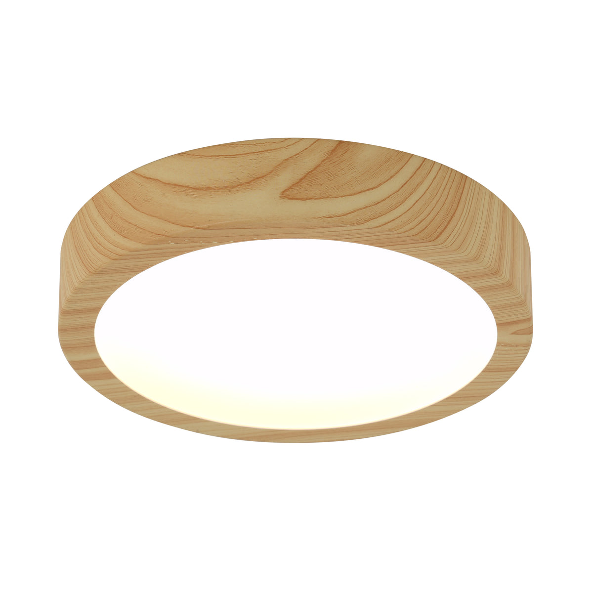 Artika Dryad 10 in. Modern LED Flush Mount Ceiling Light 5 CCT, round minimalist style with glowing dimmable white center.