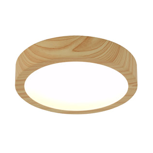 Artika Dryad 10 in. Modern LED Flush Mount Ceiling Light 5 CCT, round minimalist style with glowing dimmable white center.