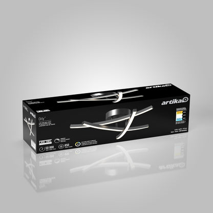 Orly modern LED flush mount light 3 CCT