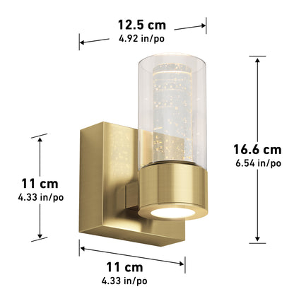 Essence 1-light LED bathroom vanity light