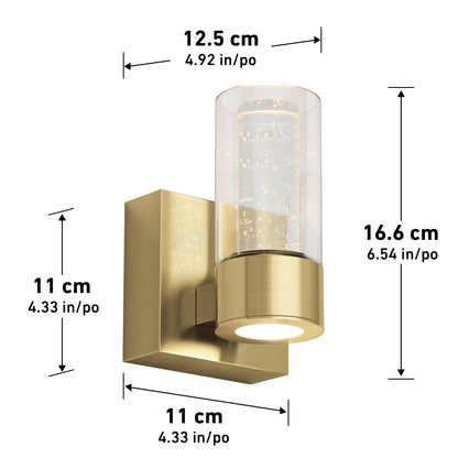 Essence 1-light LED bathroom vanity light