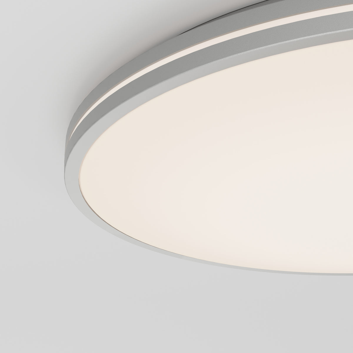 Athos 21 in. LED flush mount light  - with remote