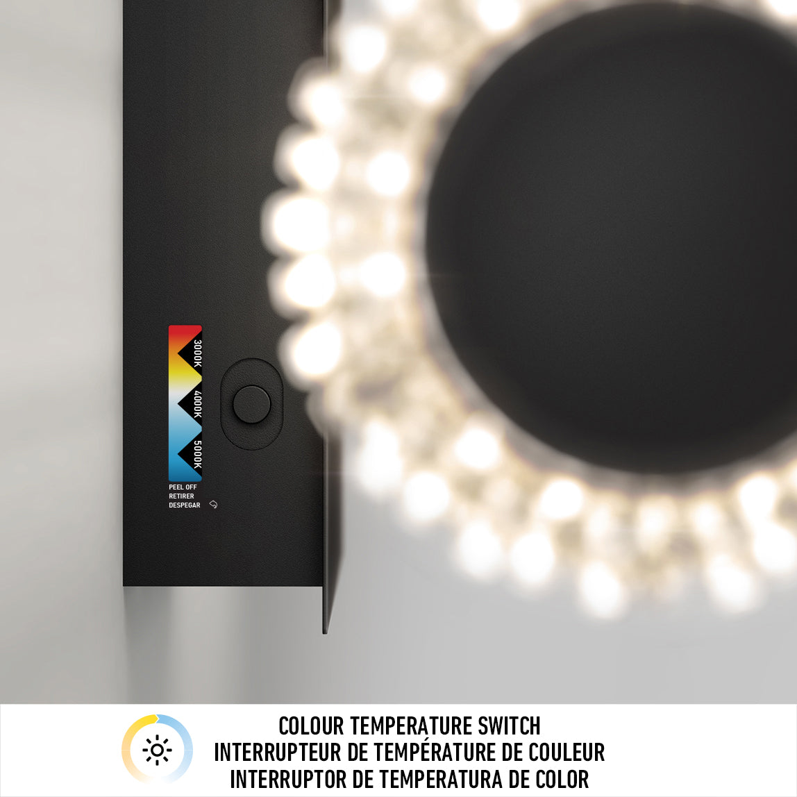 Exalto modern LED bathroom vanity light