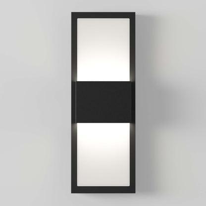 Mazza Frosted indoor-outdoor LED wall light