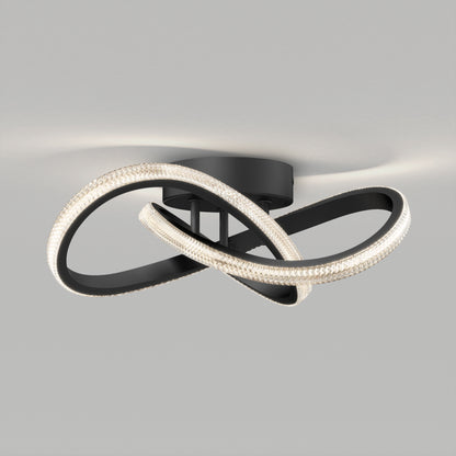 Morgan modern LED flush mount light 5 CCT