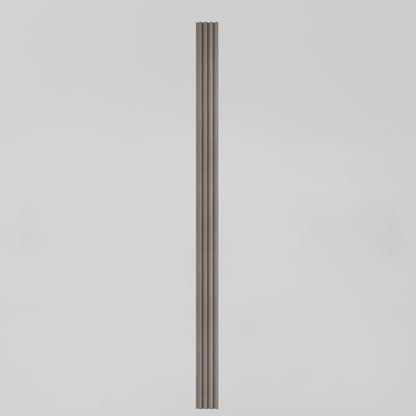 A single Artika Panolok 30.67 ft wall panel from a pack of 8, dark brown and textured, is centered against a plain light gray background.