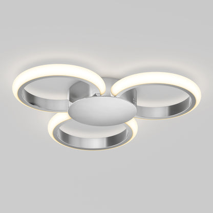 Nyala 15 in. LED flush mount light 5CCT
