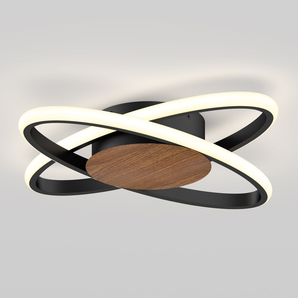 Atomic 15 in. (38 cm) Modern LED Flush Mount Ceiling Light 5 CCT