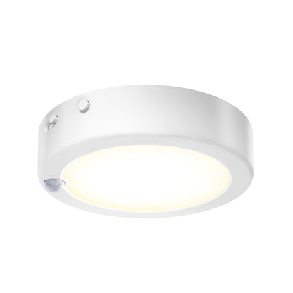 The Artika Accent under cabinet LED light 3CCT is a sleek, white fixture with a smooth surface and an edge sensor, designed for under-cabinet installation, providing a soft, warm glow.