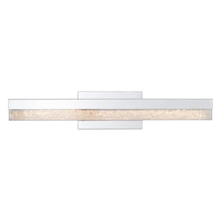 Artika Riviera 27-in LED Vanity Light Bar—sleek chrome design, ideal for bathroom lighting.