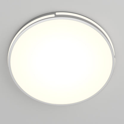 Delray 15.7 in. LED modern flush mount light 5 CCT
