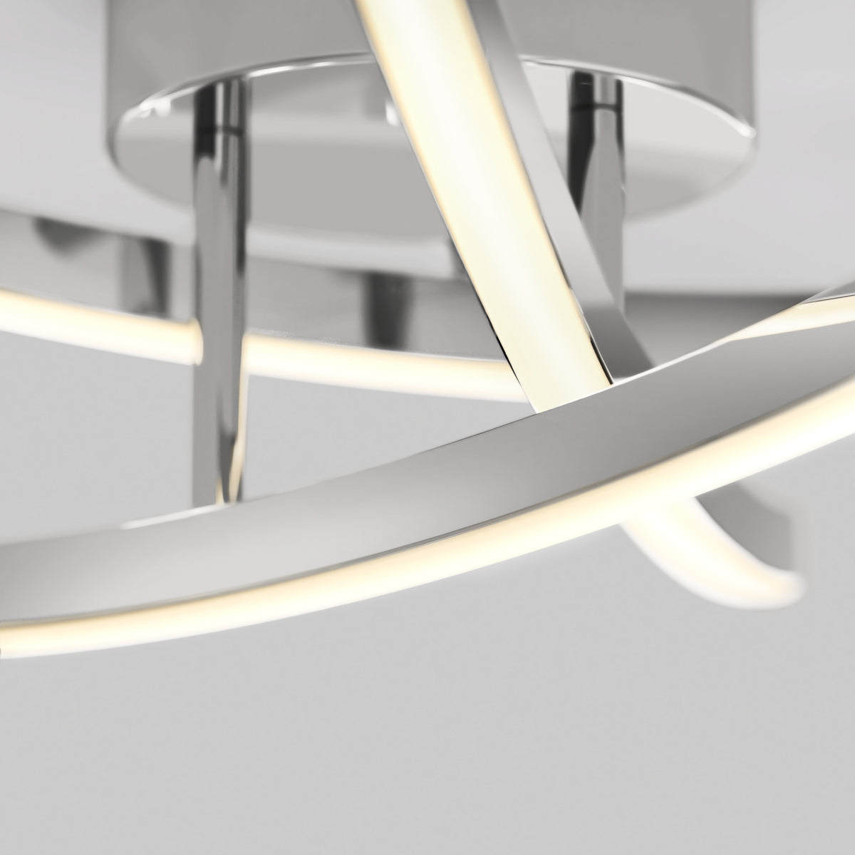 Orly luz de techo LED moderna empotrada 45 cm (18 in.) 3 CCT