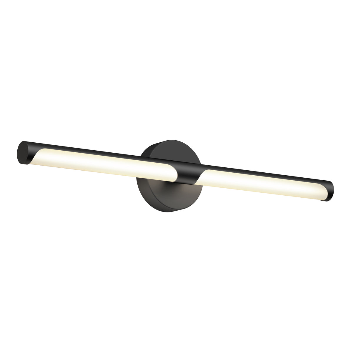 Ilona LED bathroom vanity light 5 CCT black