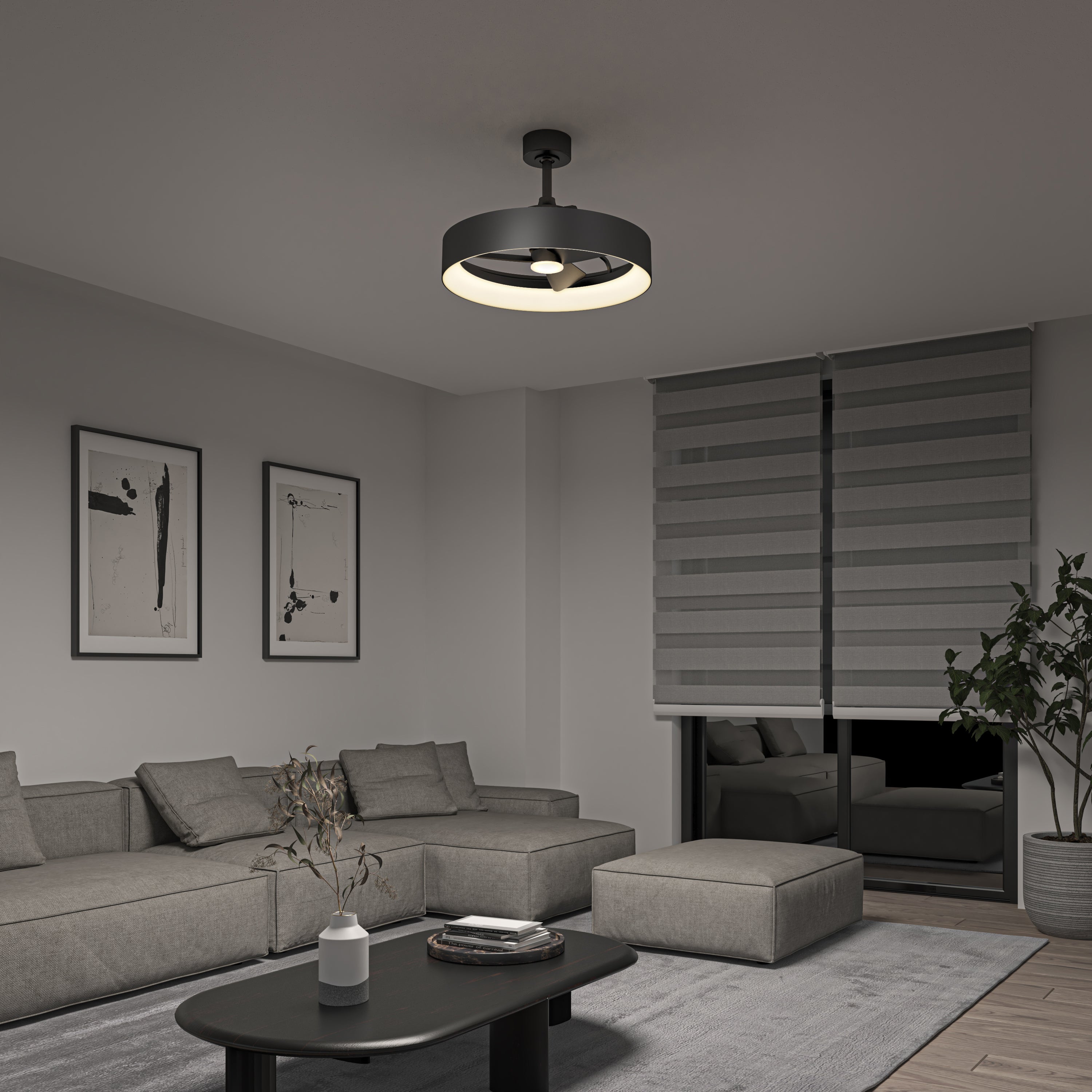 Artika Sunnyvale LED シーリングファン 23インチ 未使用 artica LED