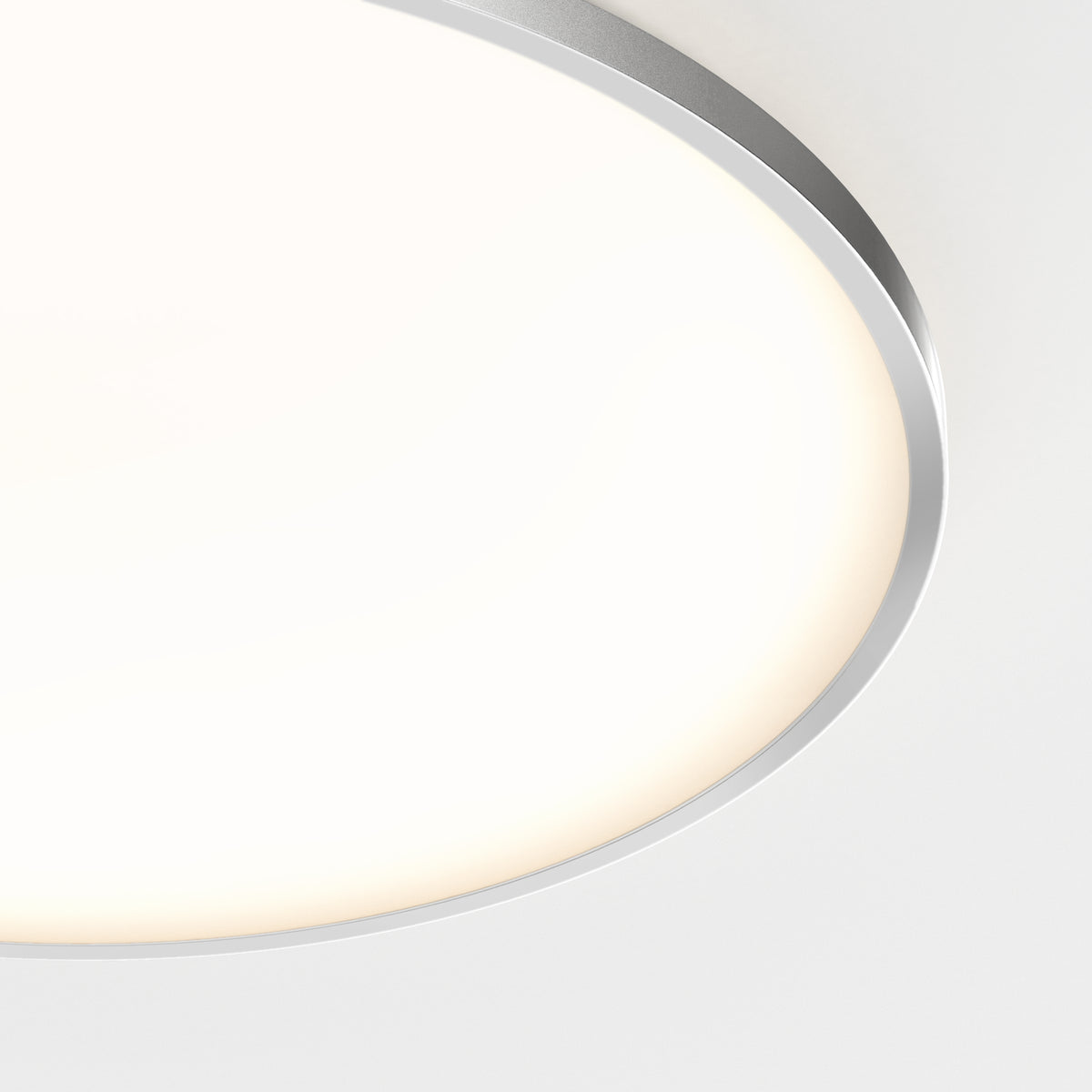 Europa 21 in. LED modern flush mount light - with remote