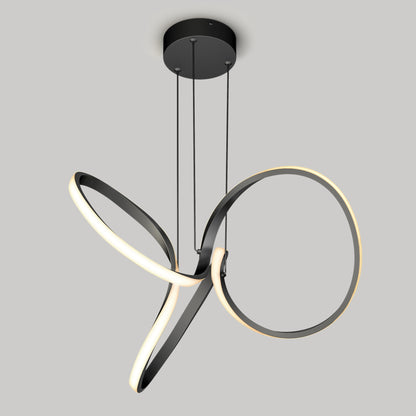 Swirl LED pendant light