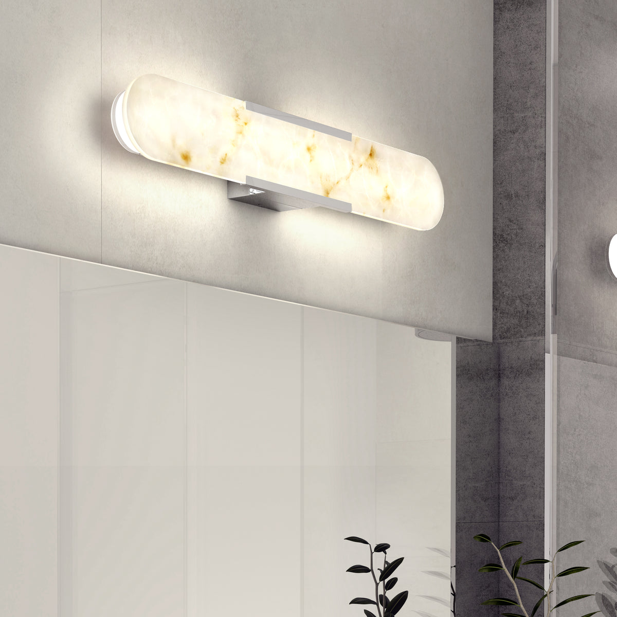 Selena LED bathroom vanity light 3 CCT