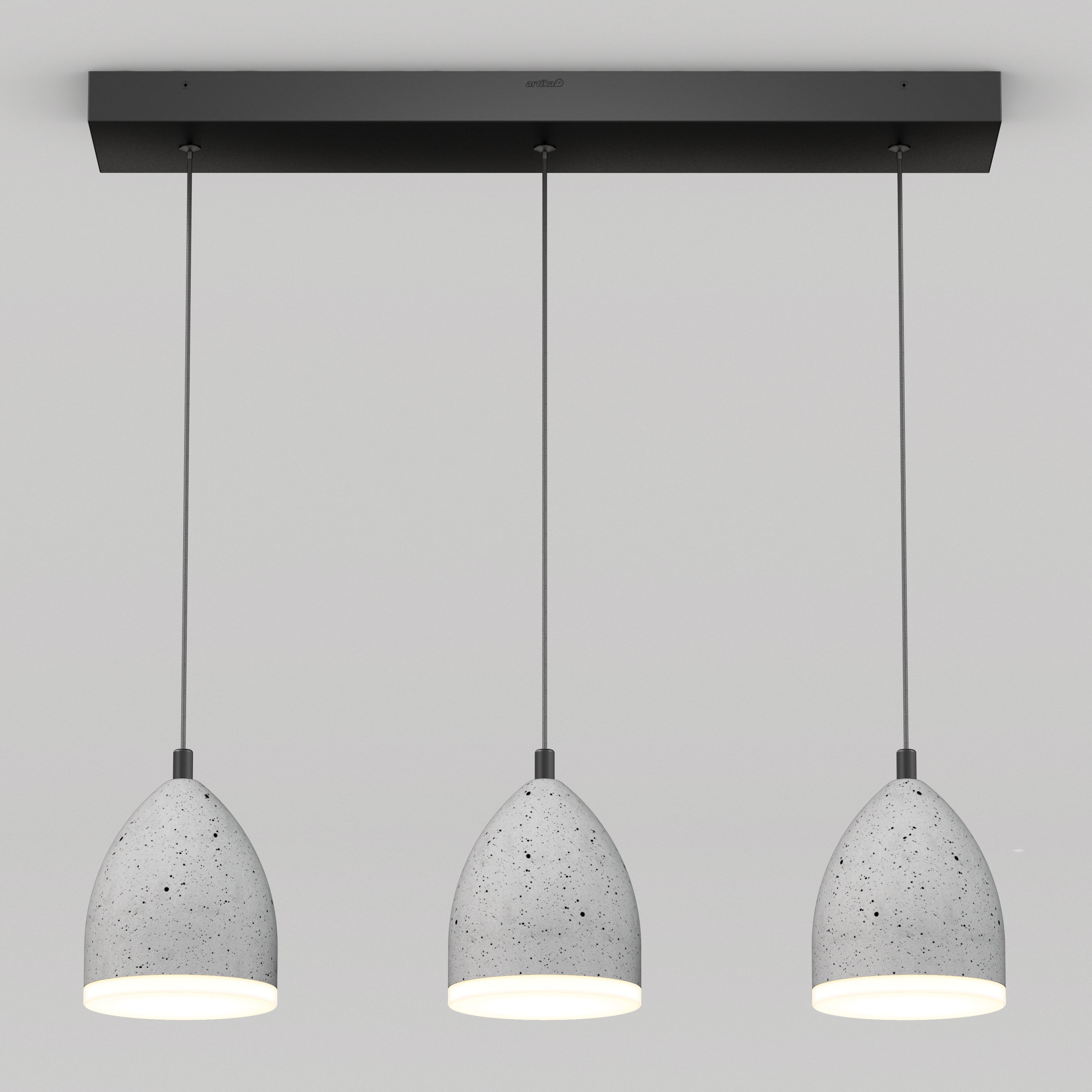 Bergen 3-light LED pendant light - Thumbnail 3