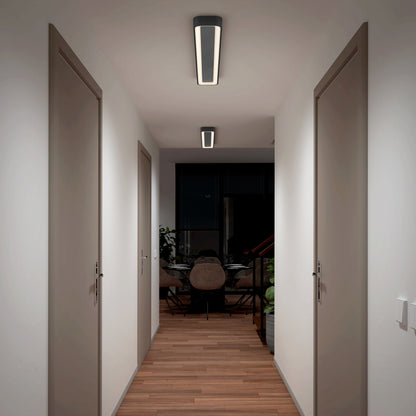 Aiden 48 in. LED modern flush mount light 5 CCT
