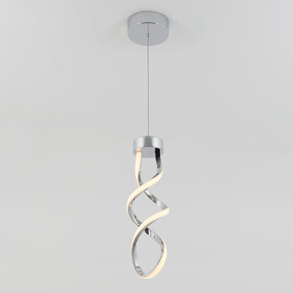 Mini Swirl LED pendant light