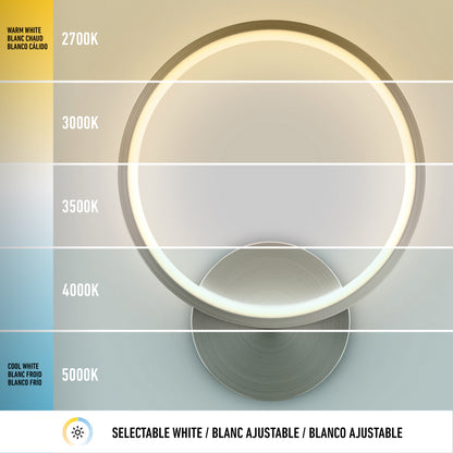 Solis modern LED indoor-outdoor wall light 5 CCT