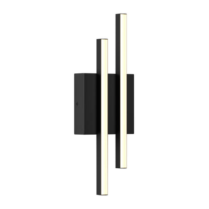 Grid indoor-outdoor LED wall light
