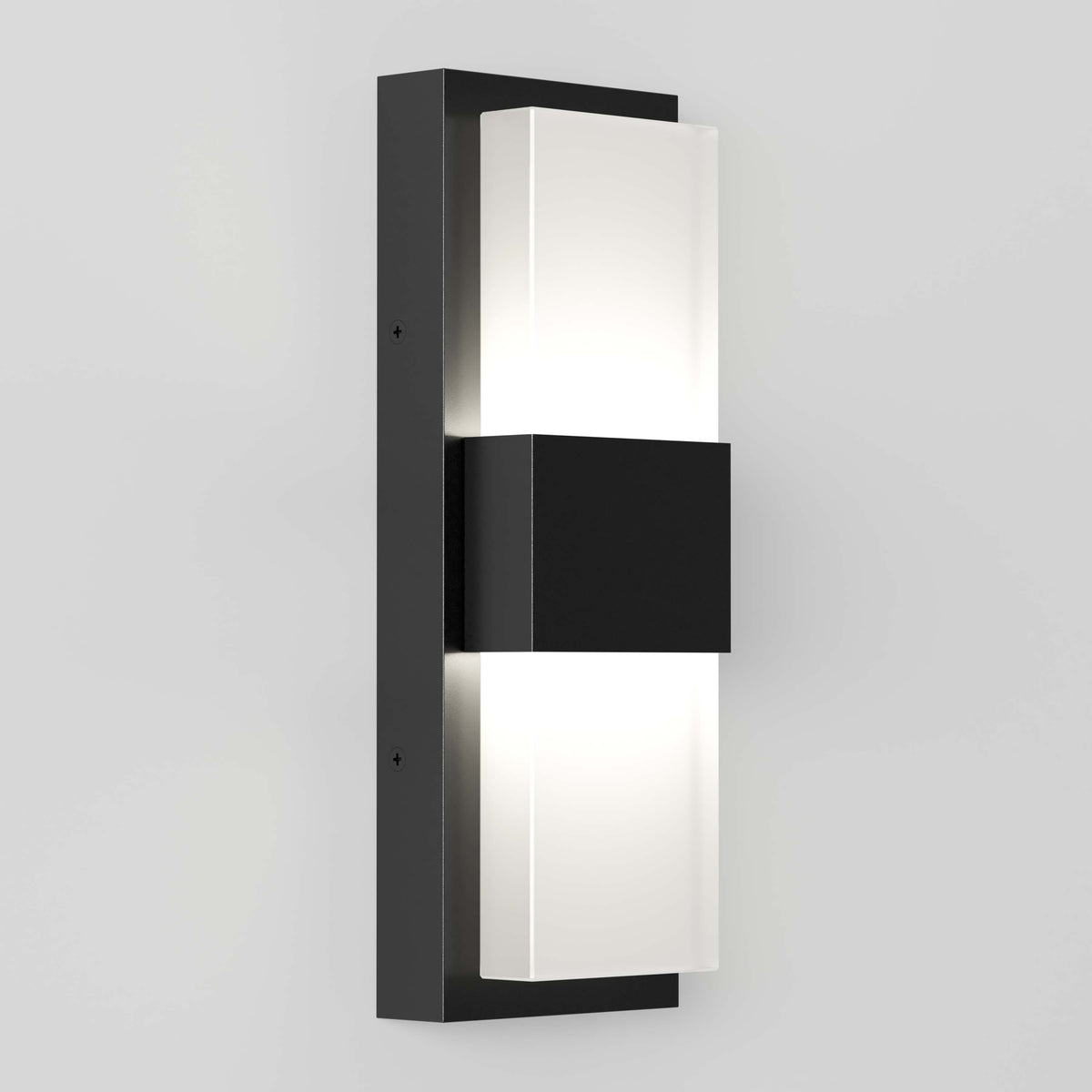Mazza Frosted indoor-outdoor LED wall light
