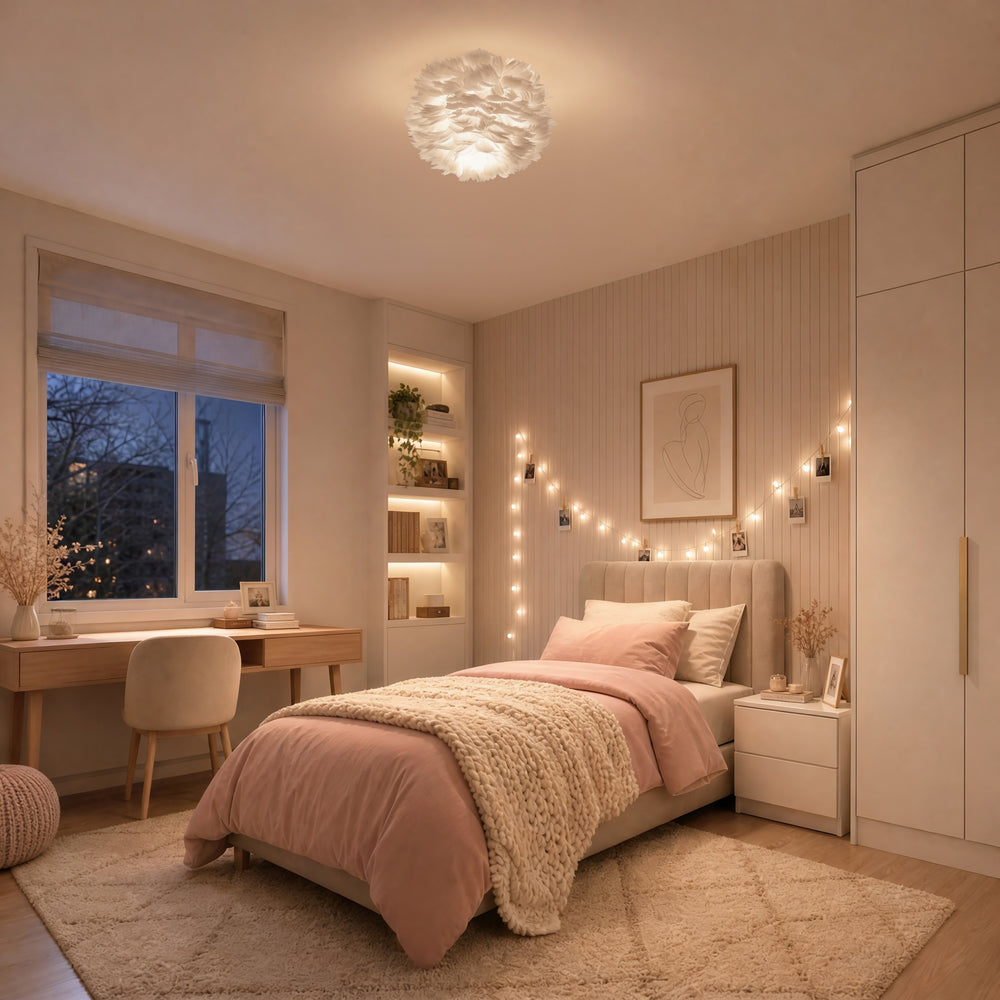 Plume 12 in. (31 cm) Modern LED Flush Mount Ceiling Light