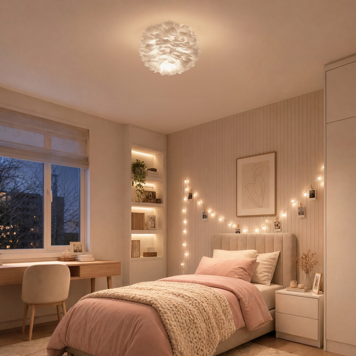 Plume 12 in. (31 cm) Modern LED Flush Mount Ceiling Light