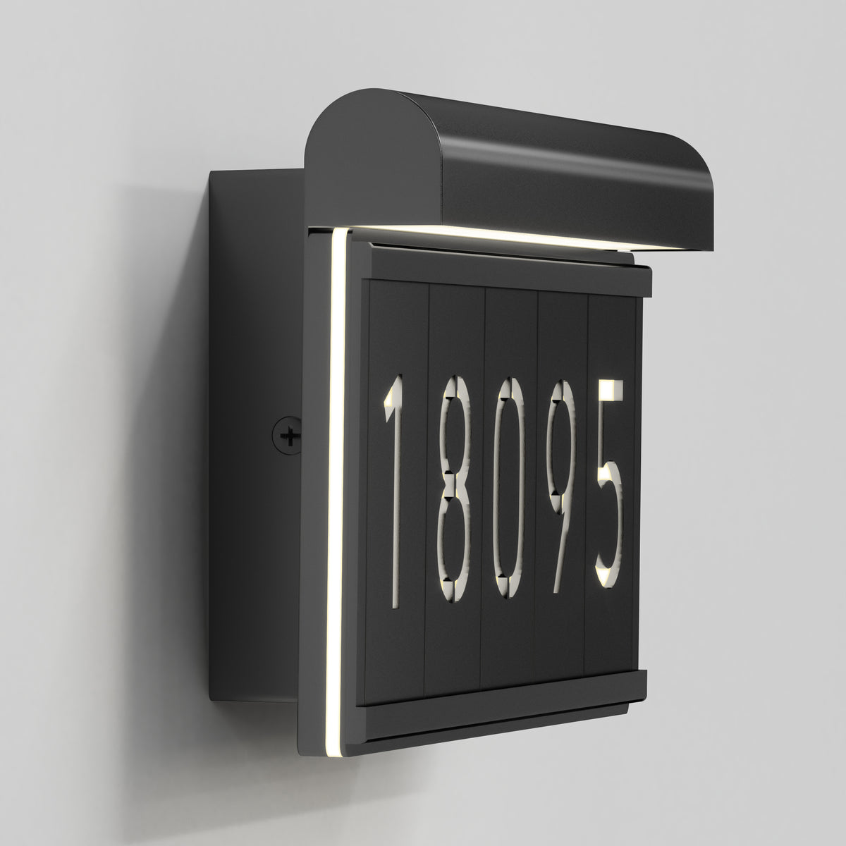 Bowen modern LED outdoor address wall light 5 CCT