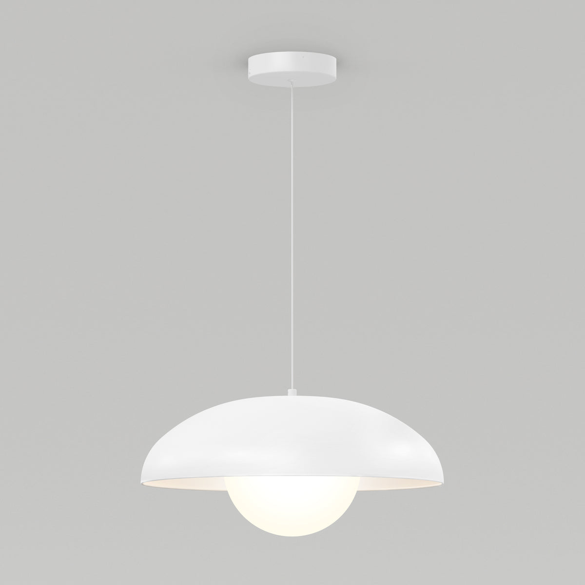 Boden LED modern mid-century pendant light 3 CCT