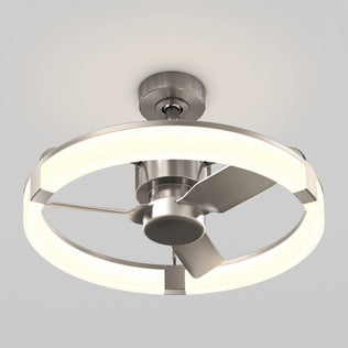 The Artika Sunnyvale 23 in. LED fandelier ceiling fan features a sleek design and comes with a remote for any white ceiling.