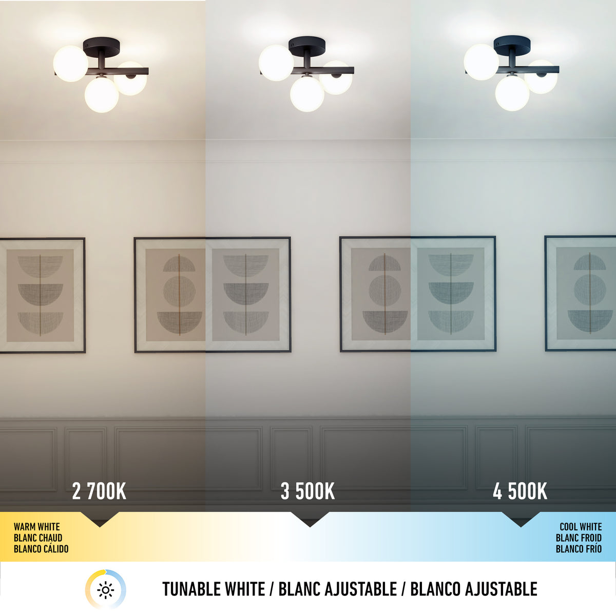 Bloom LED flush mount